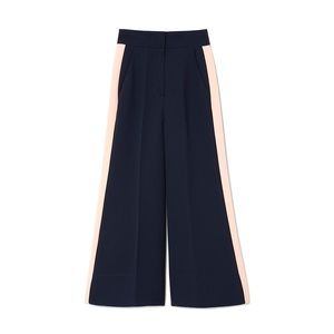 Roksansda Hasani navy wide leg trouser from Goop!
